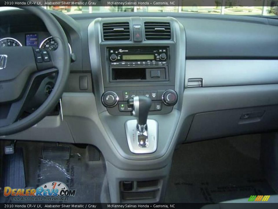 2010 Honda CR-V LX Alabaster Silver Metallic / Gray Photo #23
