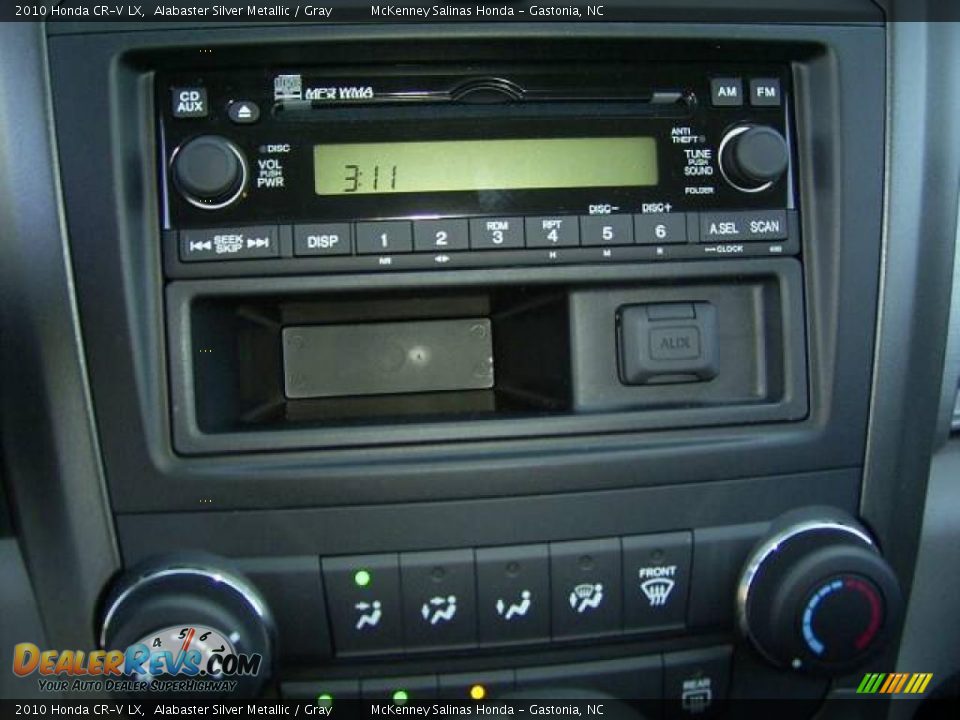 2010 Honda CR-V LX Alabaster Silver Metallic / Gray Photo #25