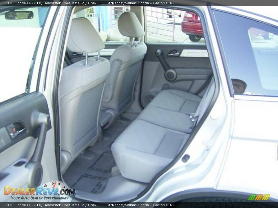 2010 Honda CR-V LX Alabaster Silver Metallic / Gray Photo #28