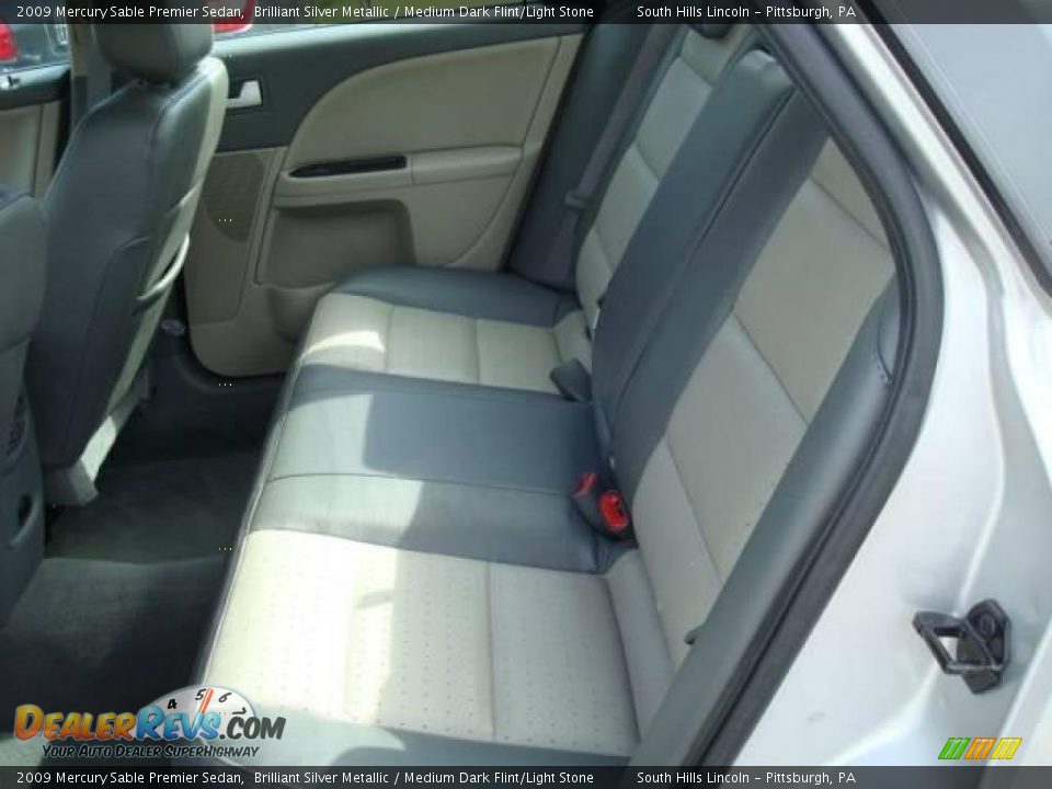 2009 Mercury Sable Premier Sedan Brilliant Silver Metallic / Medium Dark Flint/Light Stone Photo #9