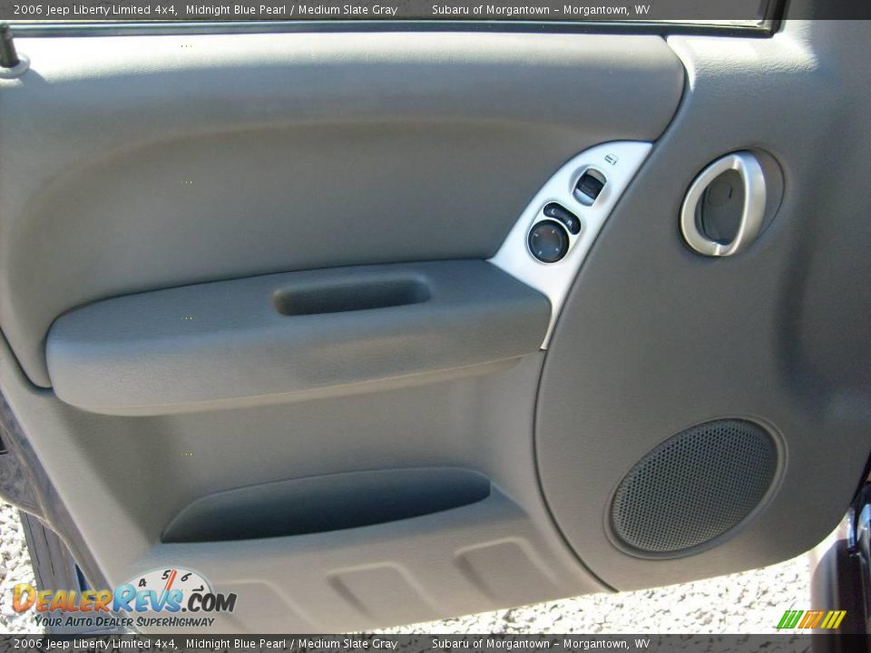 2006 Jeep Liberty Limited 4x4 Midnight Blue Pearl / Medium Slate Gray Photo #11