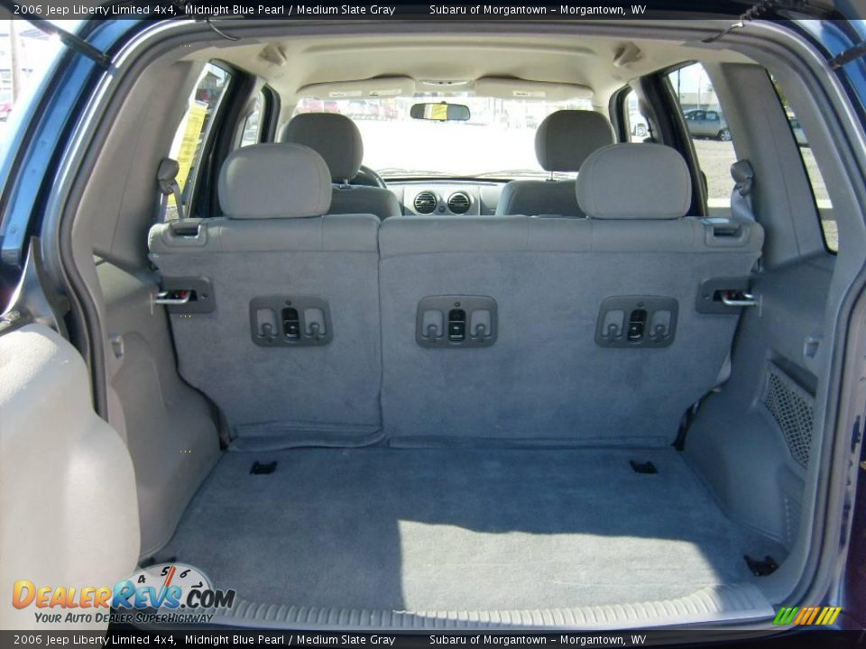 2006 Jeep Liberty Limited 4x4 Midnight Blue Pearl / Medium Slate Gray Photo #14