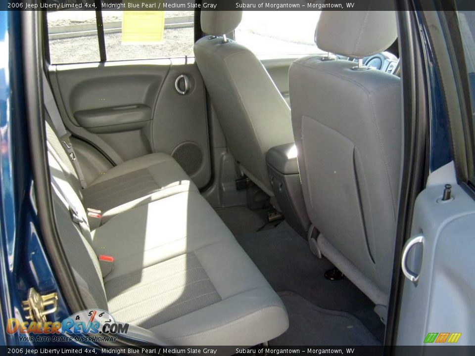 2006 Jeep Liberty Limited 4x4 Midnight Blue Pearl / Medium Slate Gray Photo #15