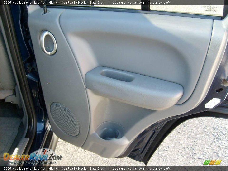 2006 Jeep Liberty Limited 4x4 Midnight Blue Pearl / Medium Slate Gray Photo #16