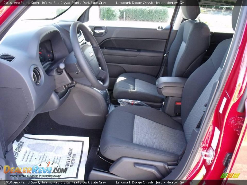 2010 Jeep Patriot Sport Inferno Red Crystal Pearl / Dark Slate Gray Photo #6