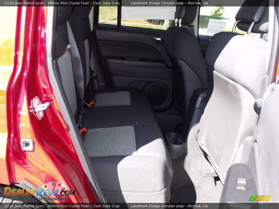 2010 Jeep Patriot Sport Inferno Red Crystal Pearl / Dark Slate Gray Photo #9