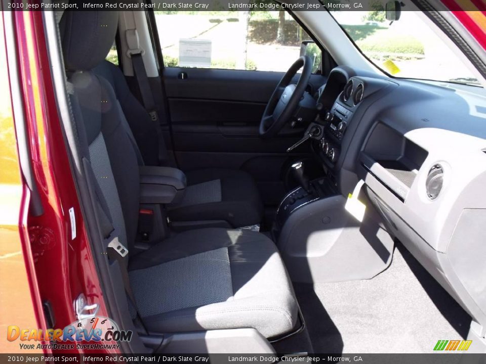 2010 Jeep Patriot Sport Inferno Red Crystal Pearl / Dark Slate Gray Photo #10