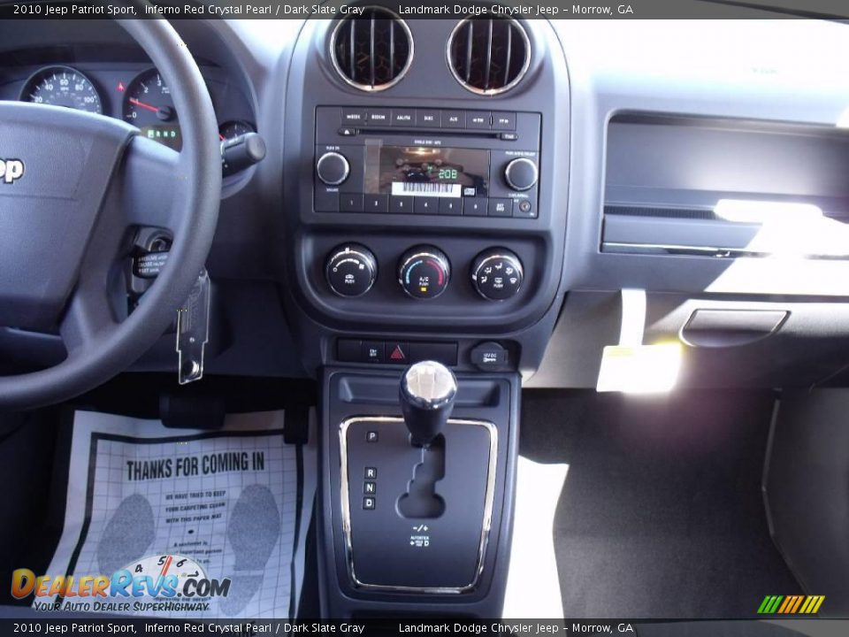 2010 Jeep Patriot Sport Inferno Red Crystal Pearl / Dark Slate Gray Photo #11