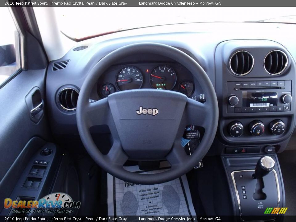 2010 Jeep Patriot Sport Inferno Red Crystal Pearl / Dark Slate Gray Photo #12