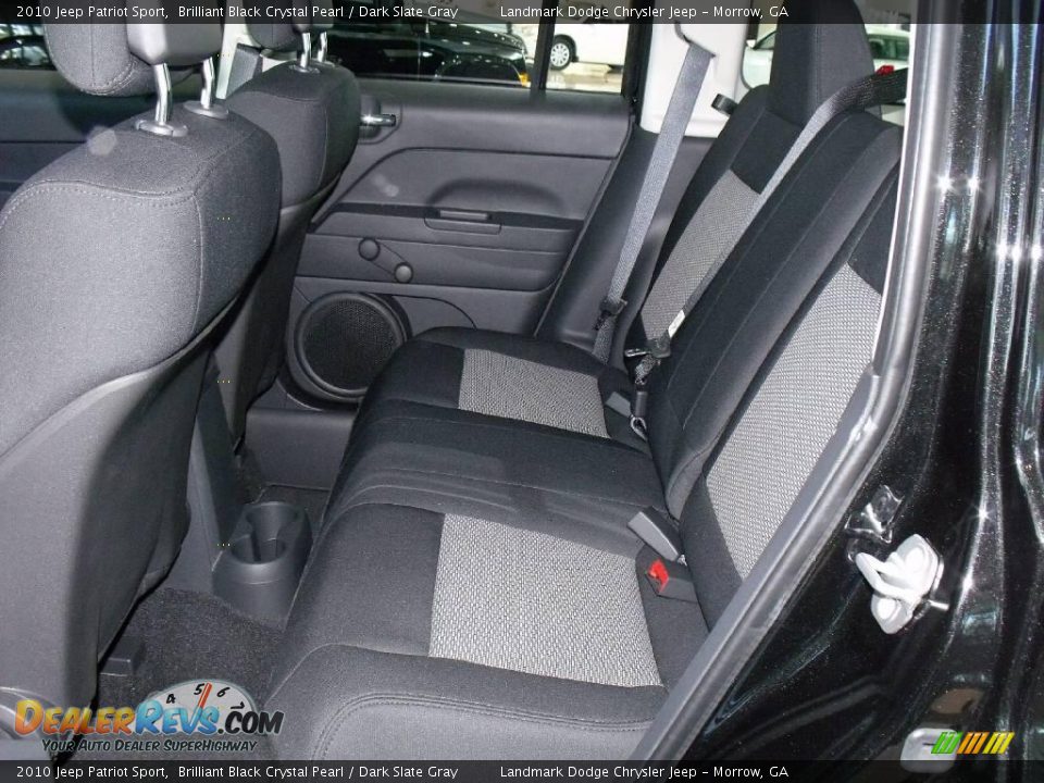2010 Jeep Patriot Sport Brilliant Black Crystal Pearl / Dark Slate Gray Photo #6