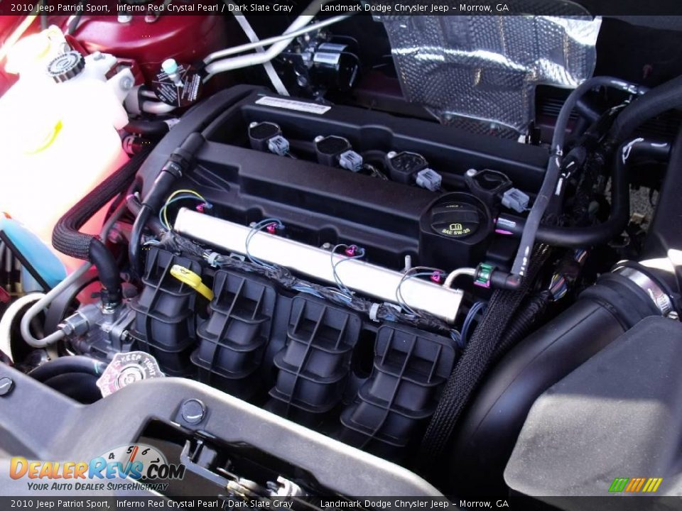 2010 Jeep Patriot Sport Inferno Red Crystal Pearl / Dark Slate Gray Photo #13