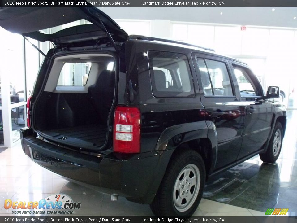 2010 Jeep Patriot Sport Brilliant Black Crystal Pearl / Dark Slate Gray Photo #7