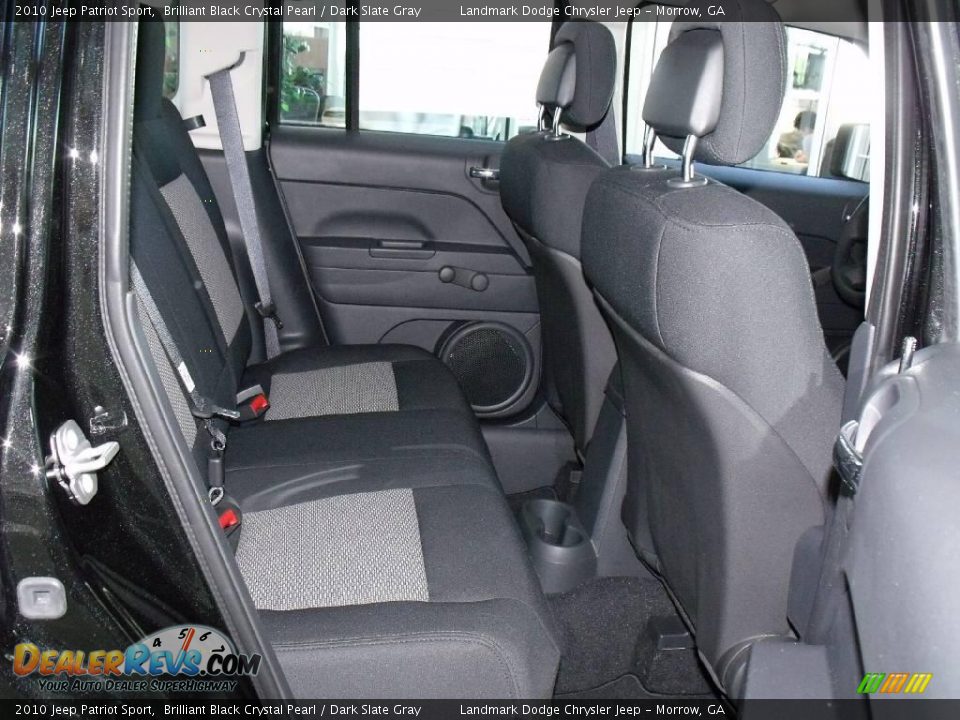 2010 Jeep Patriot Sport Brilliant Black Crystal Pearl / Dark Slate Gray Photo #8