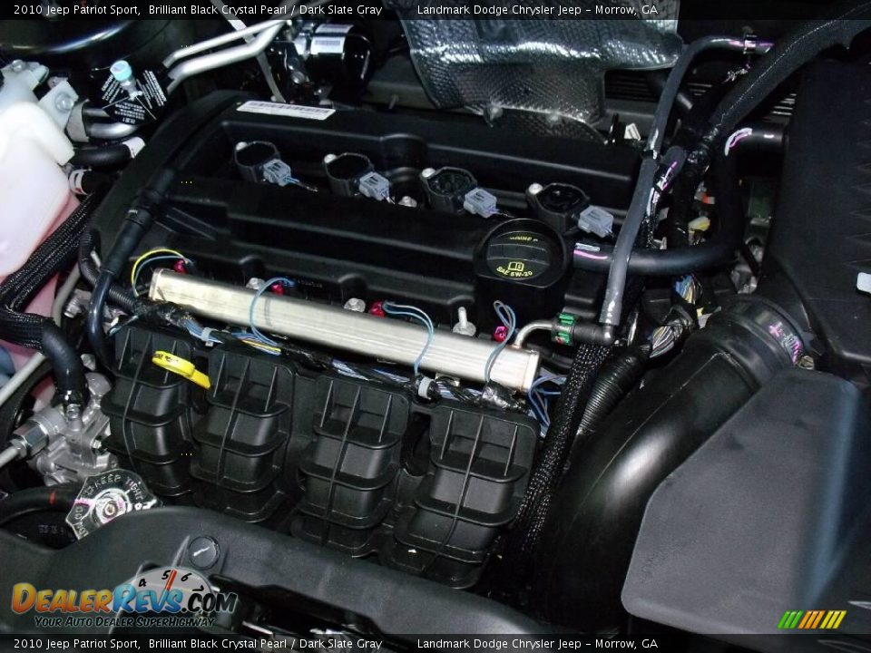 2010 Jeep Patriot Sport Brilliant Black Crystal Pearl / Dark Slate Gray Photo #12