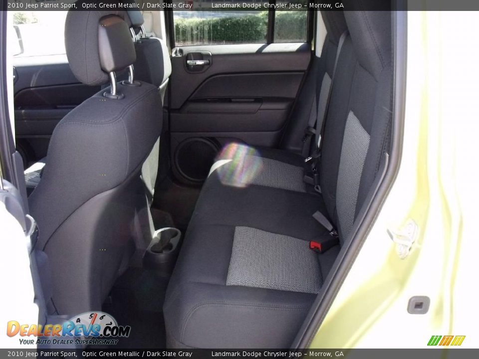 2010 Jeep Patriot Sport Optic Green Metallic / Dark Slate Gray Photo #7