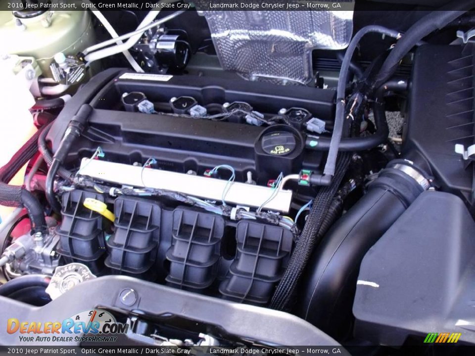 2010 Jeep Patriot Sport Optic Green Metallic / Dark Slate Gray Photo #13