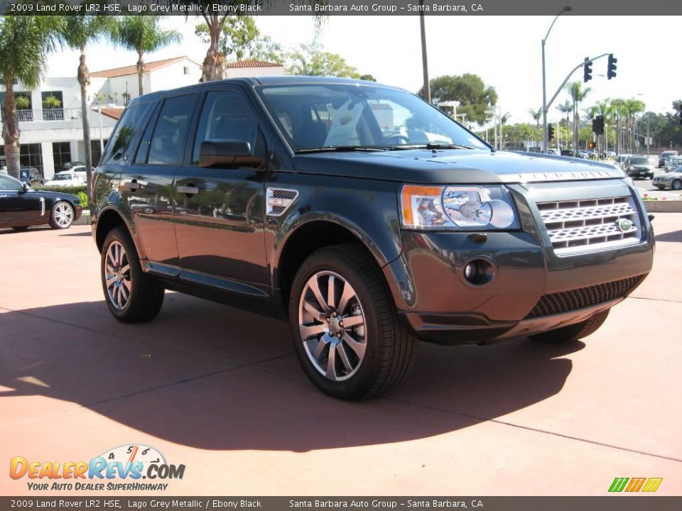 2009 Land Rover LR2 HSE Lago Grey Metallic / Ebony Black Photo #3