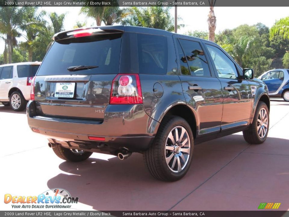2009 Land Rover LR2 HSE Lago Grey Metallic / Ebony Black Photo #4