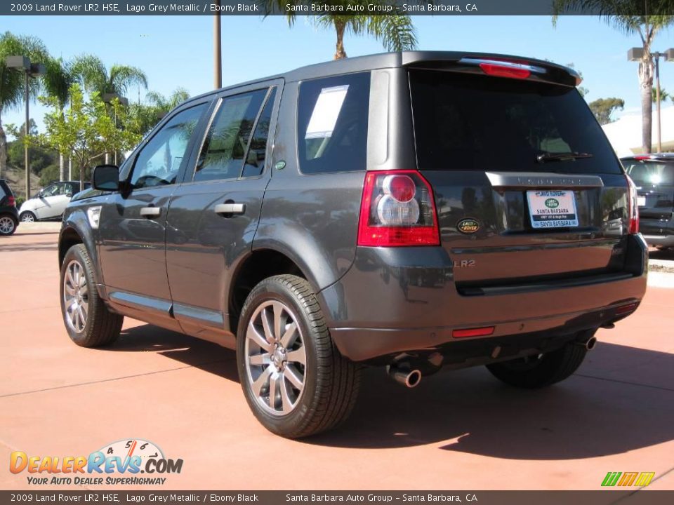 2009 Land Rover LR2 HSE Lago Grey Metallic / Ebony Black Photo #6