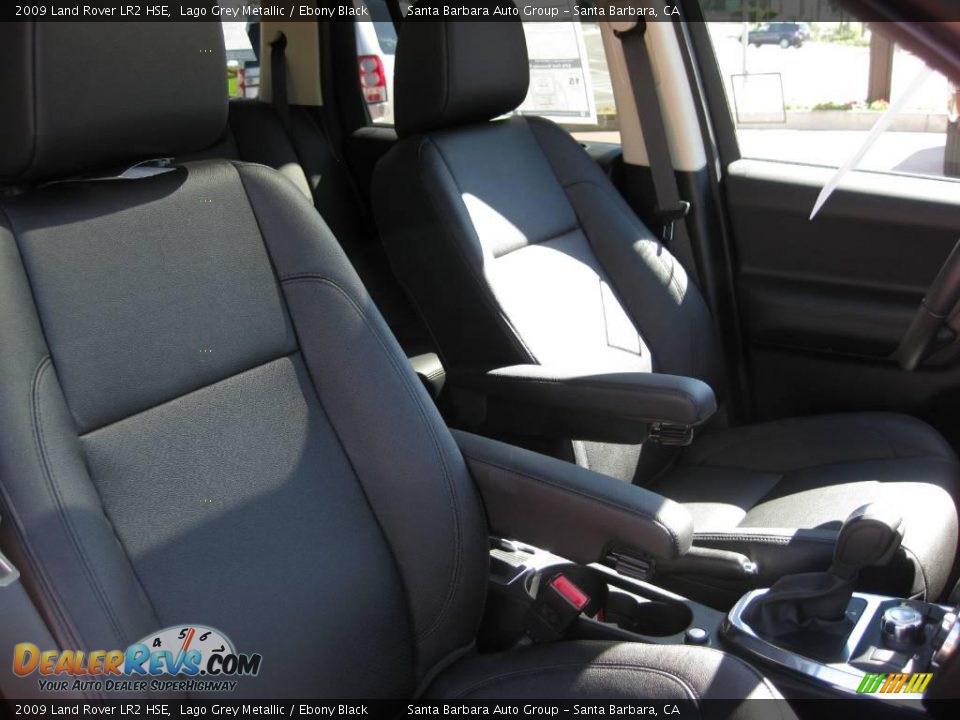 2009 Land Rover LR2 HSE Lago Grey Metallic / Ebony Black Photo #15