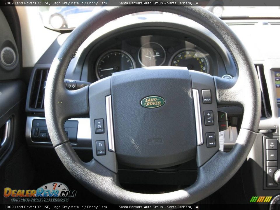 2009 Land Rover LR2 HSE Lago Grey Metallic / Ebony Black Photo #21