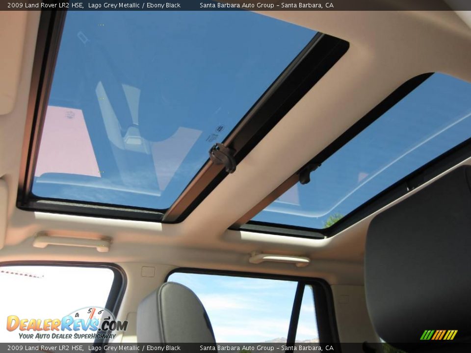 2009 Land Rover LR2 HSE Lago Grey Metallic / Ebony Black Photo #24