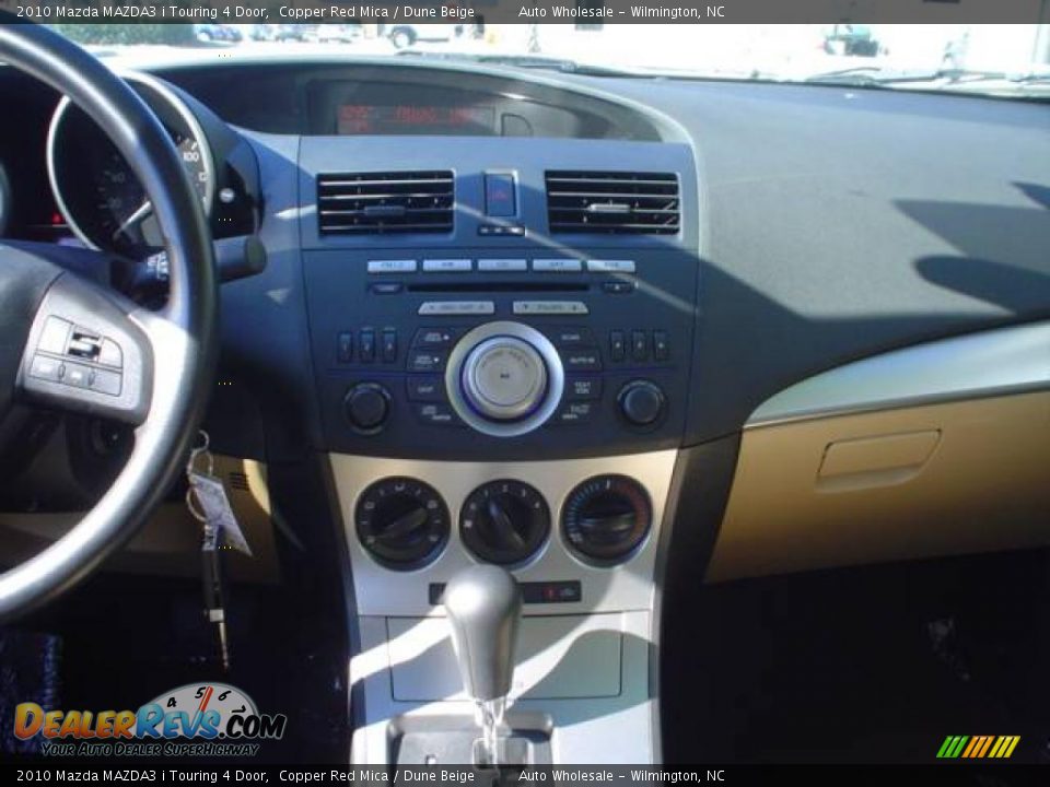 2010 Mazda MAZDA3 i Touring 4 Door Copper Red Mica / Dune Beige Photo #8