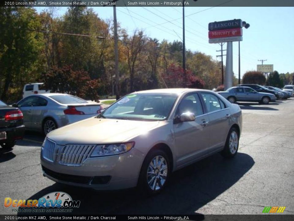 2010 Lincoln MKZ AWD Smoke Stone Metallic / Dark Charcoal Photo #1
