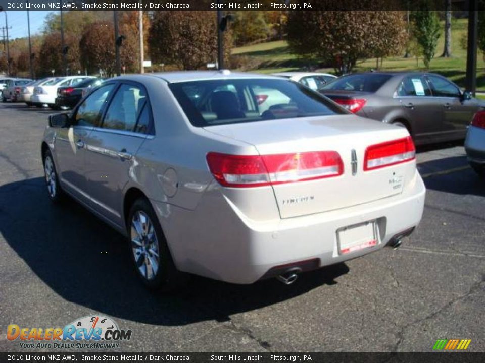 2010 Lincoln MKZ AWD Smoke Stone Metallic / Dark Charcoal Photo #2
