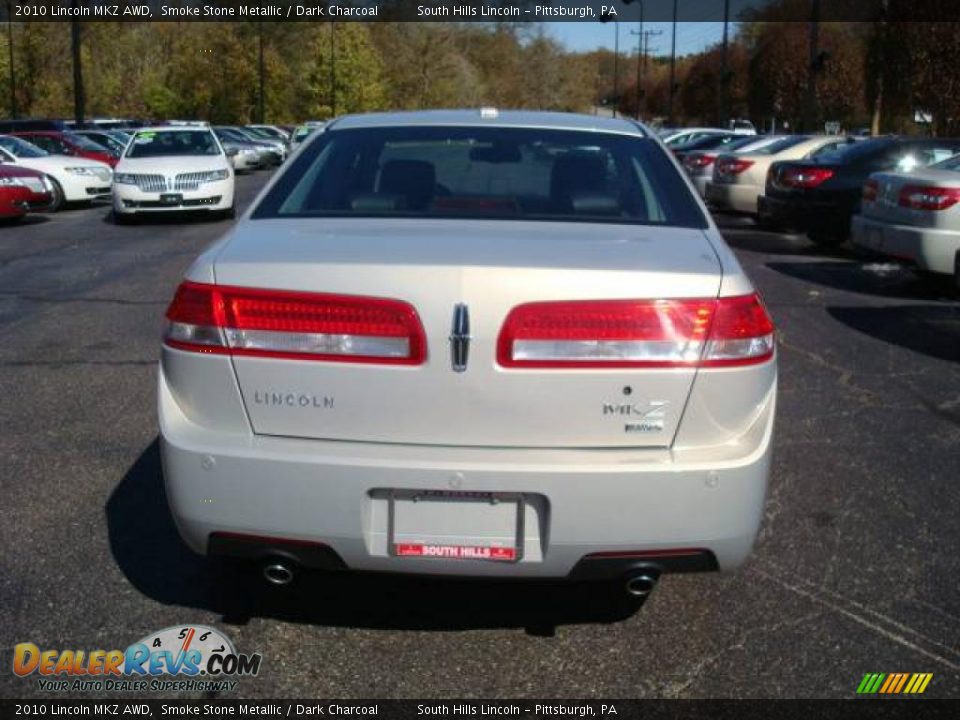 2010 Lincoln MKZ AWD Smoke Stone Metallic / Dark Charcoal Photo #3
