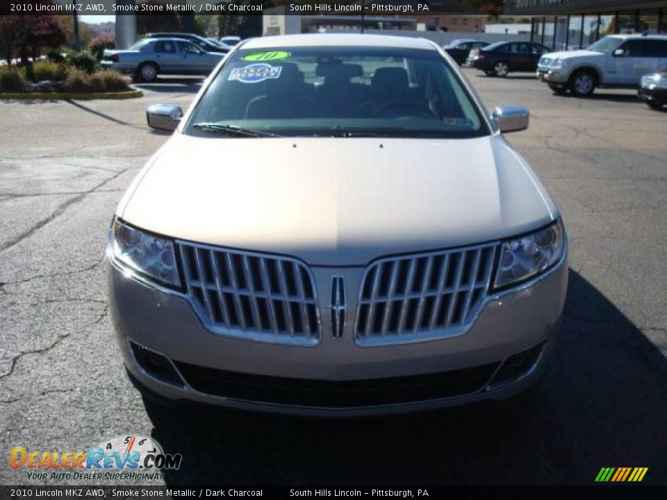 2010 Lincoln MKZ AWD Smoke Stone Metallic / Dark Charcoal Photo #6