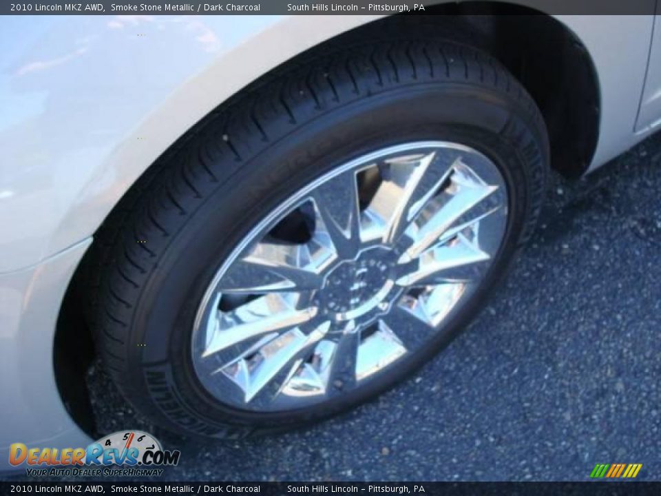 2010 Lincoln MKZ AWD Smoke Stone Metallic / Dark Charcoal Photo #7