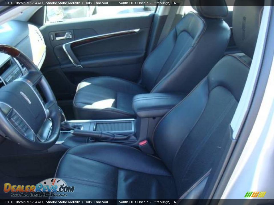 2010 Lincoln MKZ AWD Smoke Stone Metallic / Dark Charcoal Photo #8