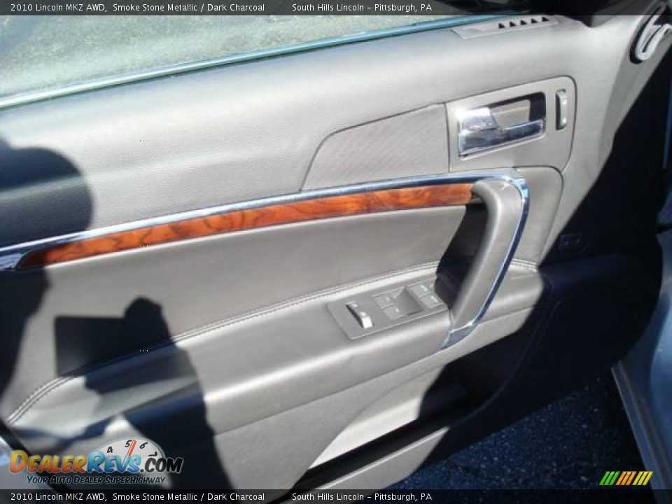 2010 Lincoln MKZ AWD Smoke Stone Metallic / Dark Charcoal Photo #11