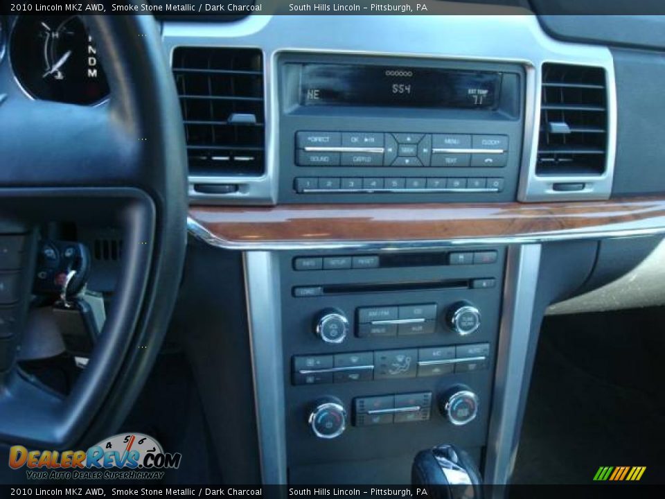 2010 Lincoln MKZ AWD Smoke Stone Metallic / Dark Charcoal Photo #13