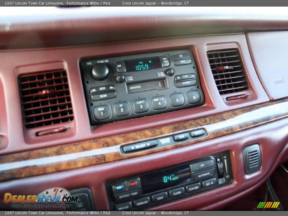 1997 Lincoln Town Car Limousine Performance White / Red Photo #21