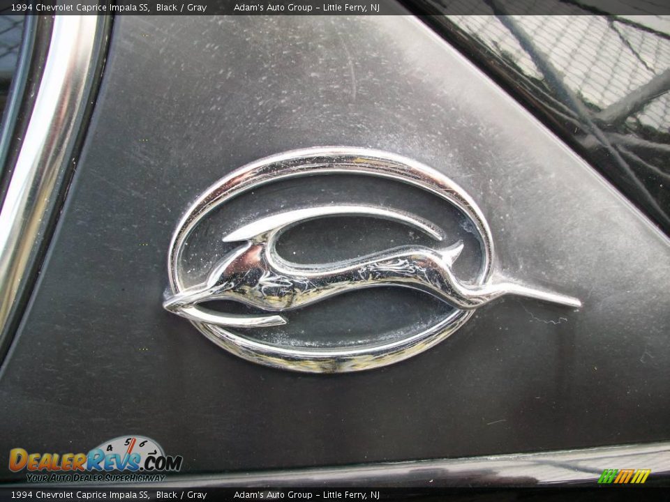 1994 Chevrolet Caprice Impala SS Black / Gray Photo #6