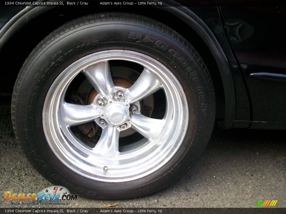 1994 Chevrolet Caprice Impala SS Black / Gray Photo #7