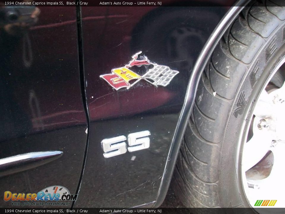 1994 Chevrolet Caprice Impala SS Black / Gray Photo #8