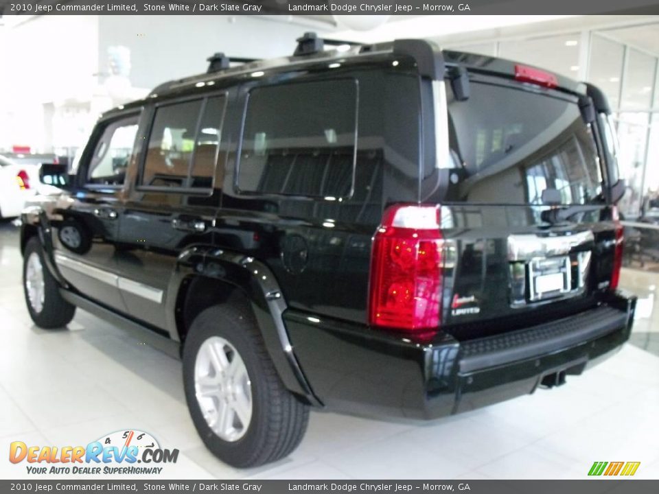 2010 Jeep Commander Limited Stone White / Dark Slate Gray Photo #2