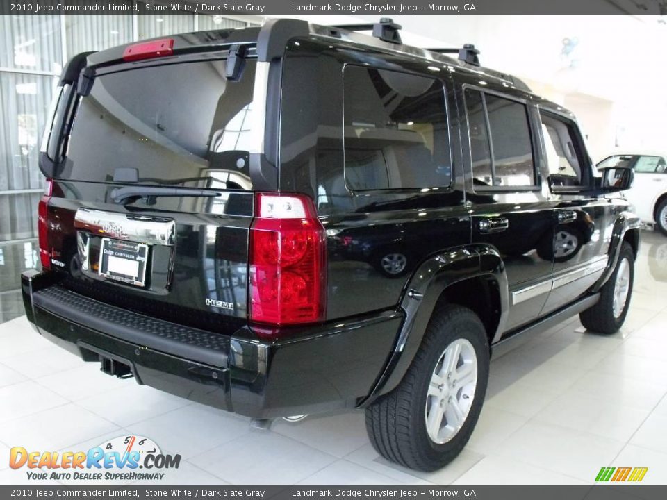 2010 Jeep Commander Limited Stone White / Dark Slate Gray Photo #3