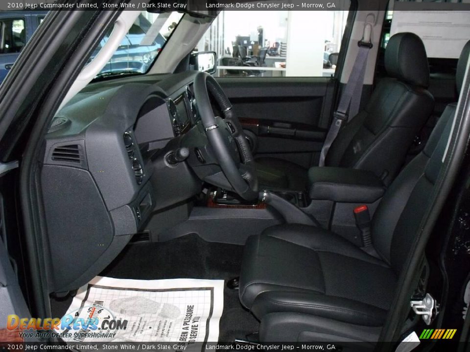 2010 Jeep Commander Limited Stone White / Dark Slate Gray Photo #6