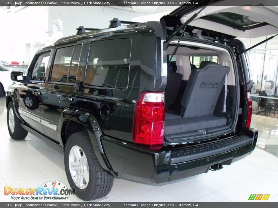 2010 Jeep Commander Limited Stone White / Dark Slate Gray Photo #8