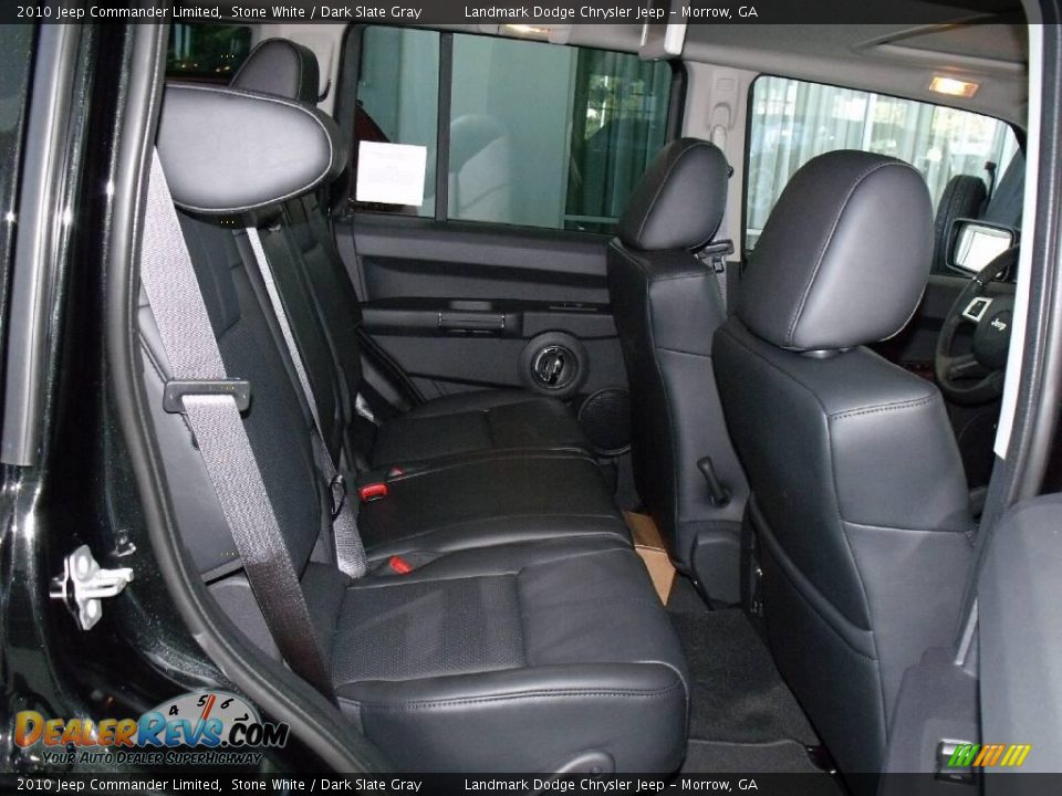 2010 Jeep Commander Limited Stone White / Dark Slate Gray Photo #10