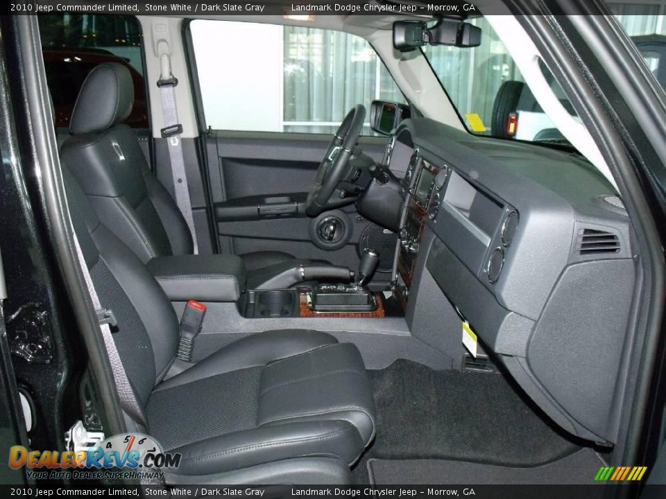 2010 Jeep Commander Limited Stone White / Dark Slate Gray Photo #11
