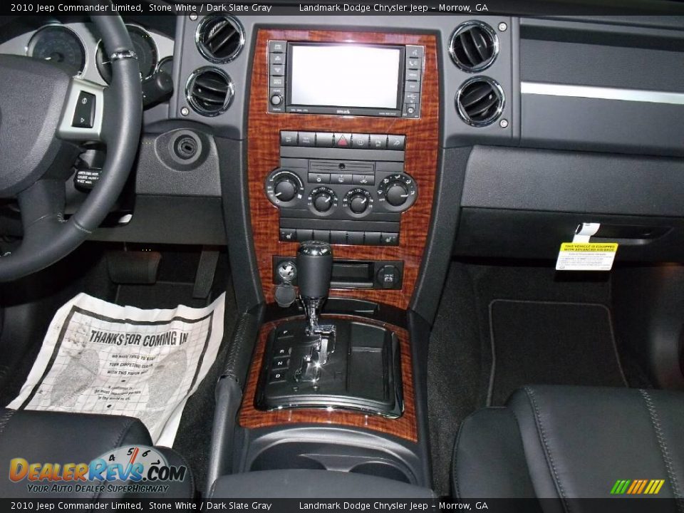 2010 Jeep Commander Limited Stone White / Dark Slate Gray Photo #12