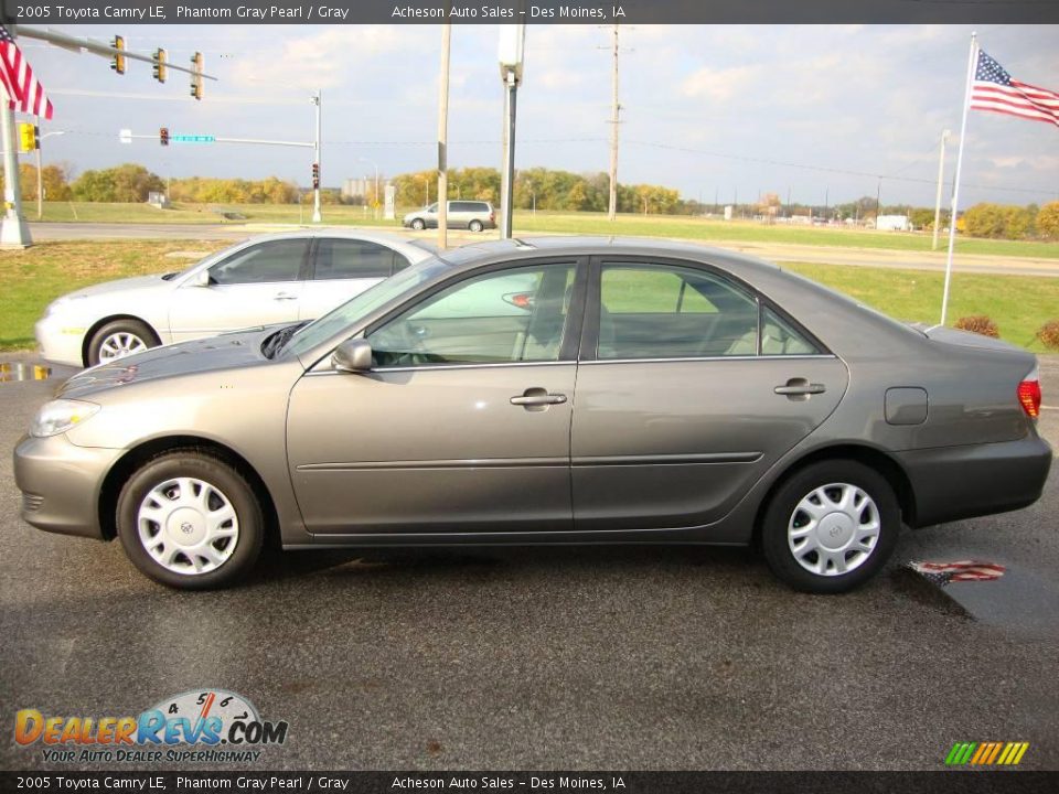 2005 Toyota Camry LE Phantom Gray Pearl / Gray Photo #2