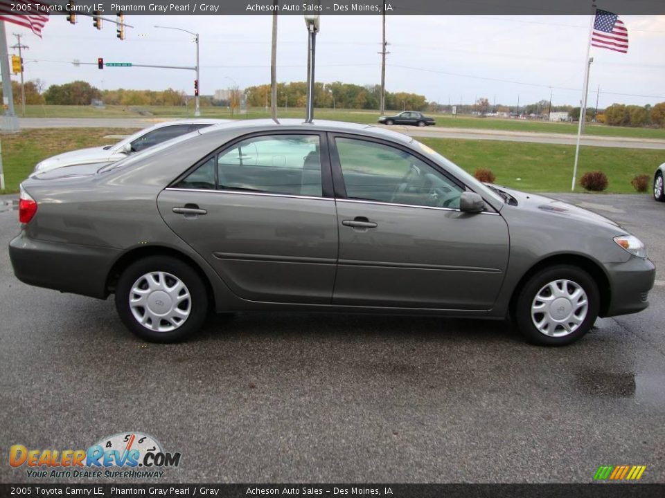 2005 Toyota Camry LE Phantom Gray Pearl / Gray Photo #7