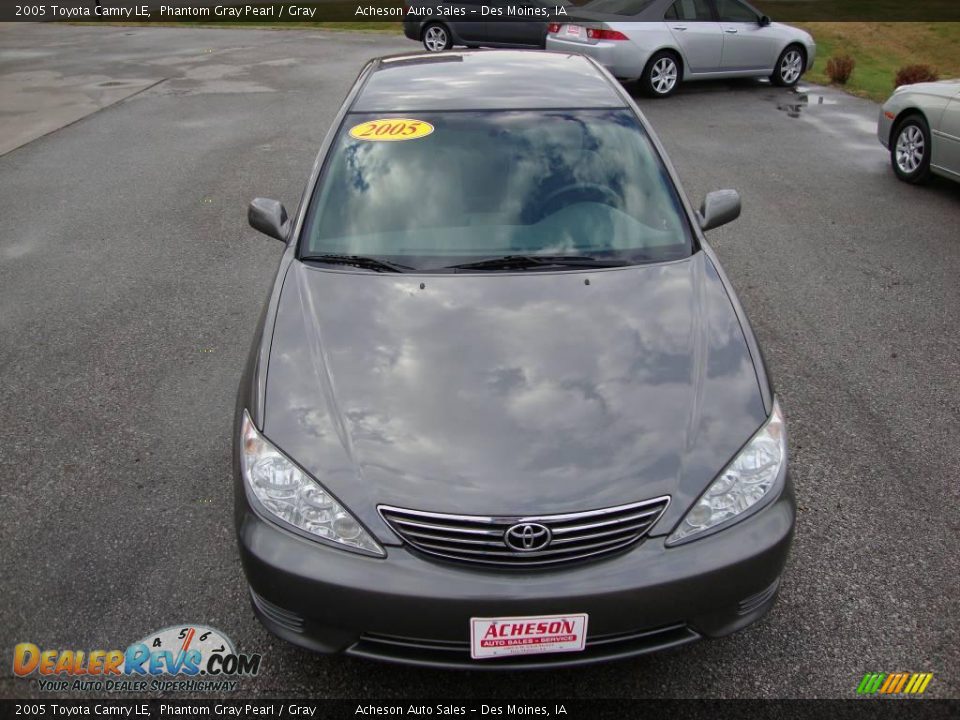 2005 Toyota Camry LE Phantom Gray Pearl / Gray Photo #10