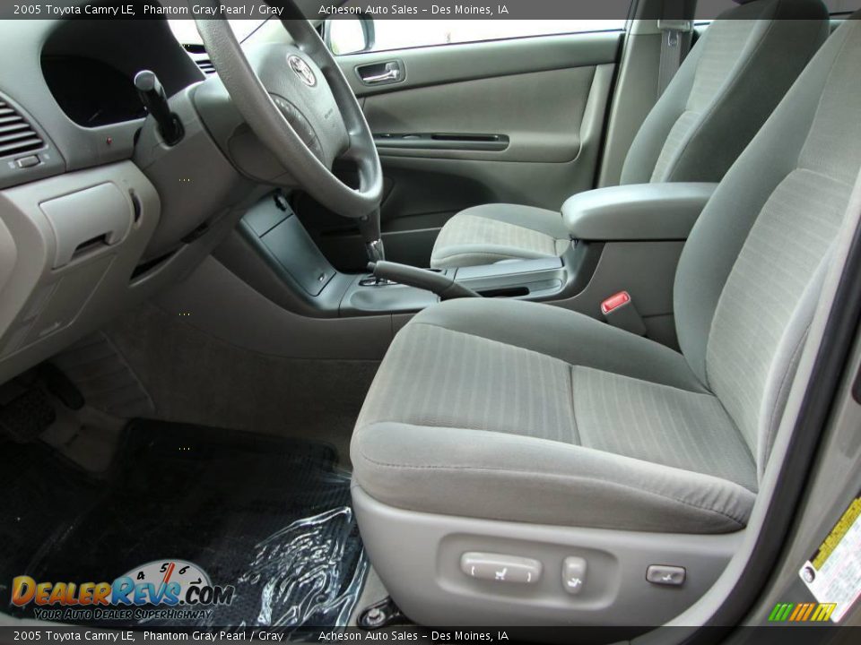 2005 Toyota Camry LE Phantom Gray Pearl / Gray Photo #11